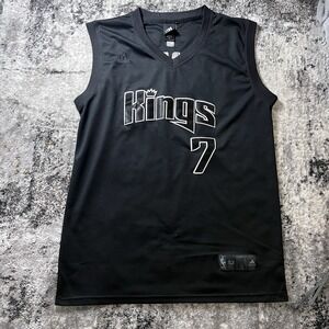 adidas NBA Sacramento Kings Gaston #7 Black Basketball Jersey XL
